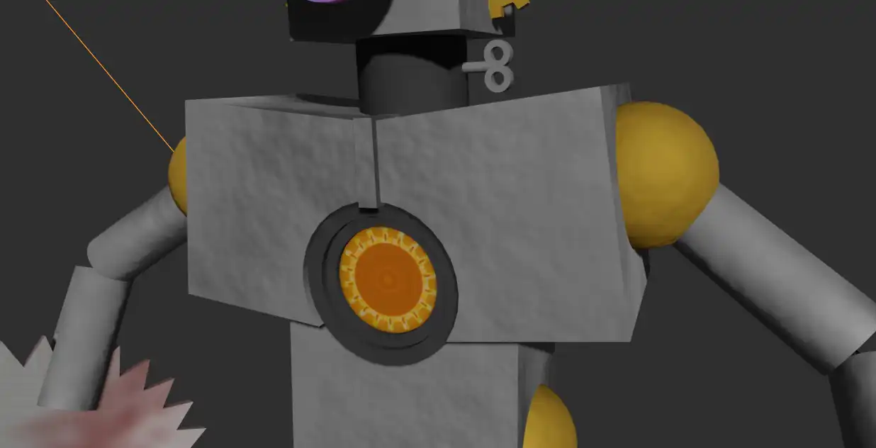 Robot texturé